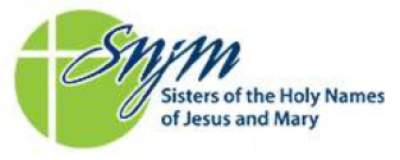 Sisters of the Holy Names of Jesus and Mary logo