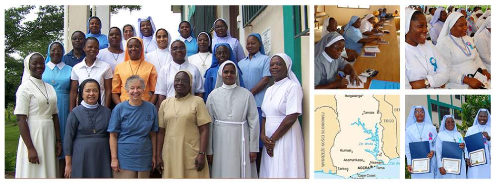 Sisters impact in Ghana