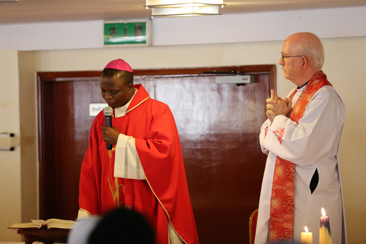 Bishop Maurice Muhatia, Nakuru Diocese and Chair, Commission of Catholic Education, Kenya - graced the Catholic Sisters Champions of Sustainable Development convening with mass.