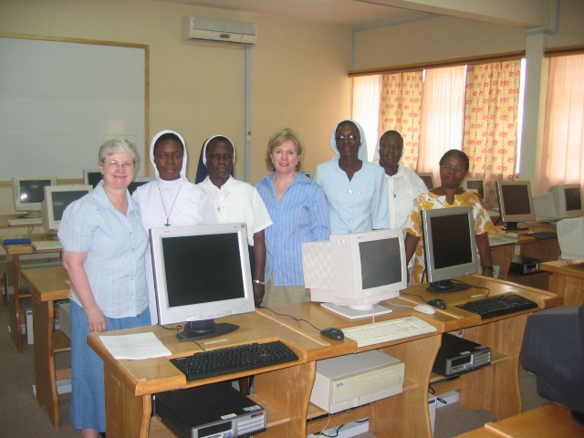 First ASEC training / site visit in Cape Coast, Ghana (2005)